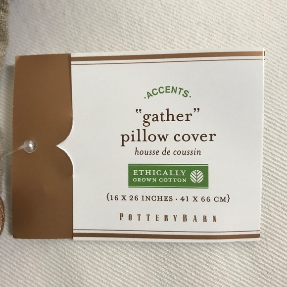 Pottery Barn GATHER Pillow Cover, NWT - Picture 2 of 3